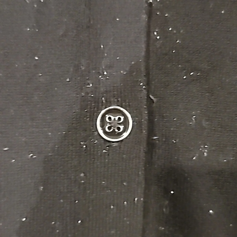 Nicole Miller Silver Sparkle Knit Collarless Cardigan Black Silver Small - Picture 7 of 13